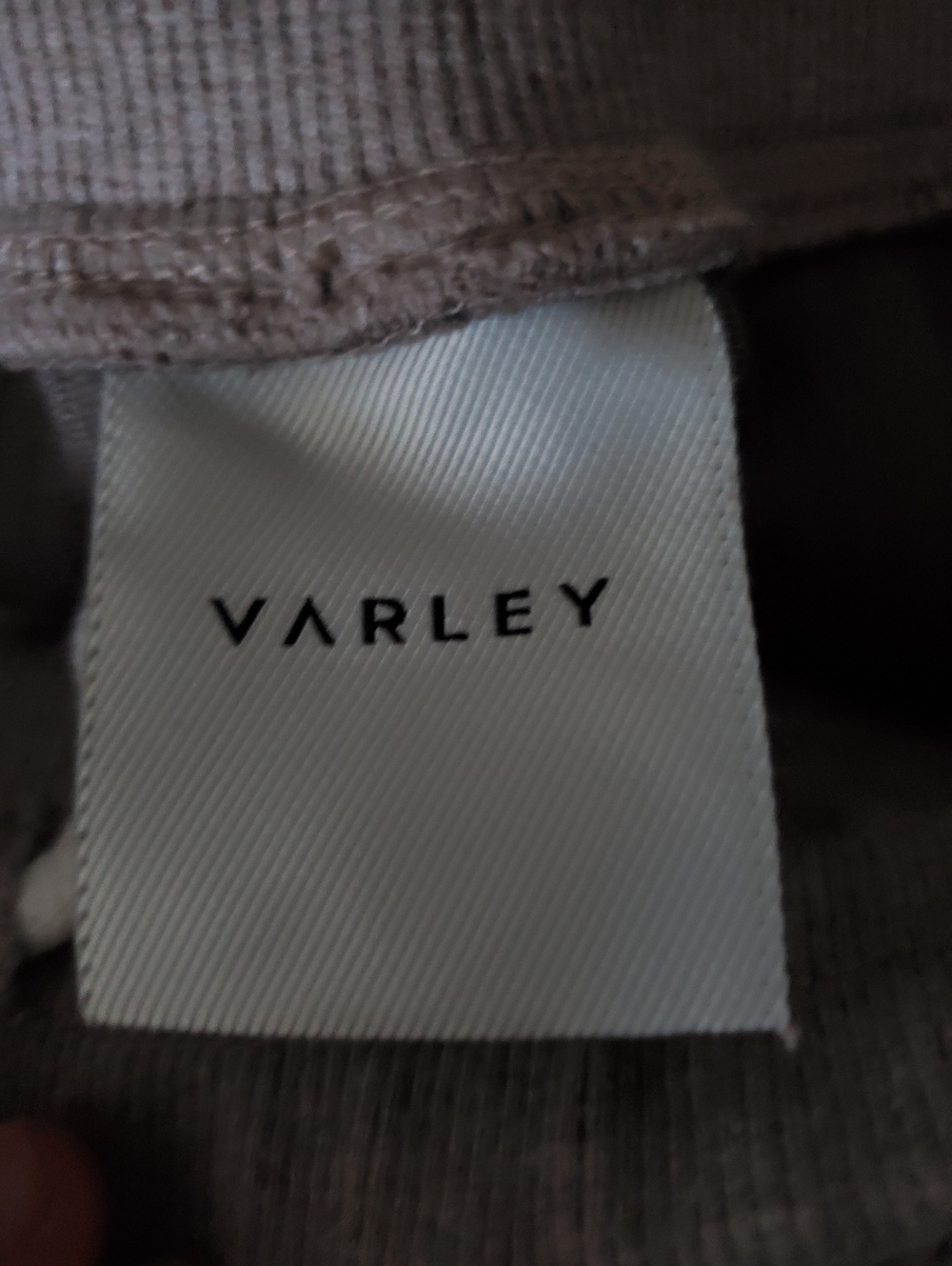 VARLEY Chaucer Pant Ribbed Jogger in Mink Marl Small - Picture 3 of 8